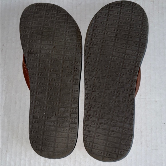 Sanuk Brown Flip Flop Sandals - Picture 9 of 10